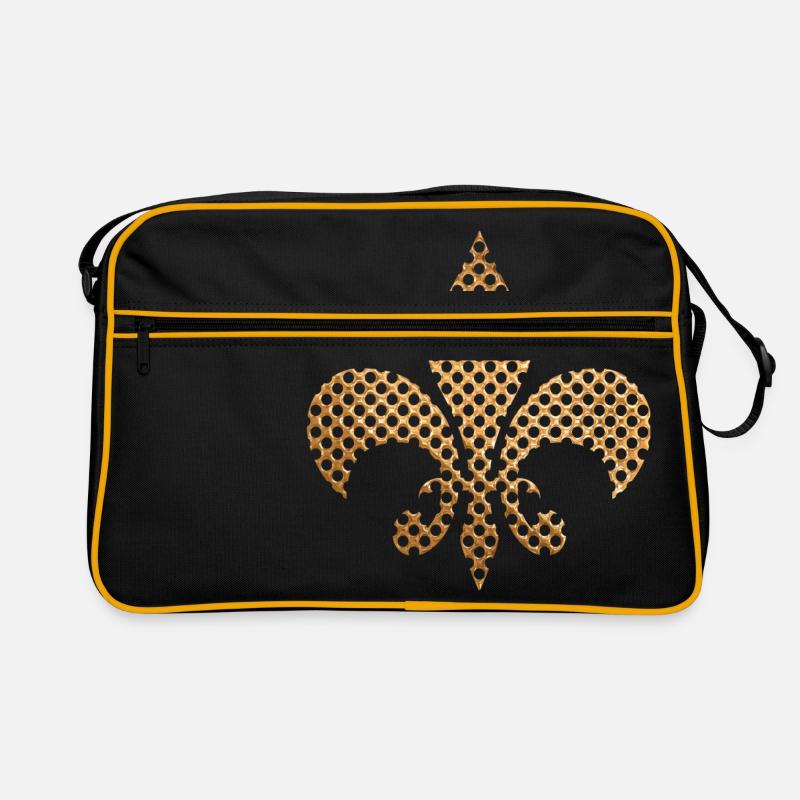 gold royal symbol Retro Bag