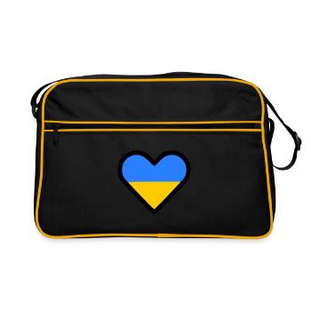 Ukraine - Sac Retro - noir/or - Devant