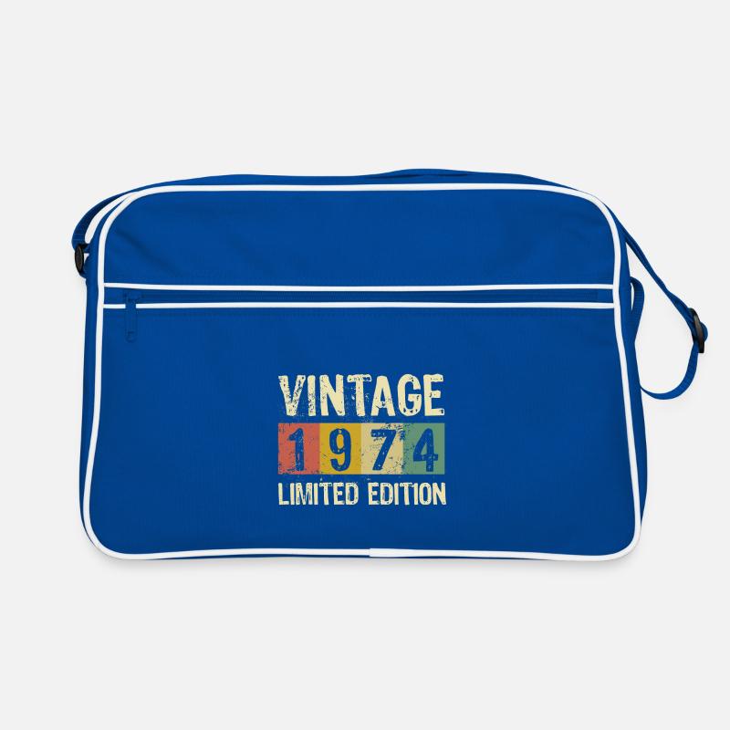 Limited Edition 1974 Geburtstag Geschenk Retro Tasche