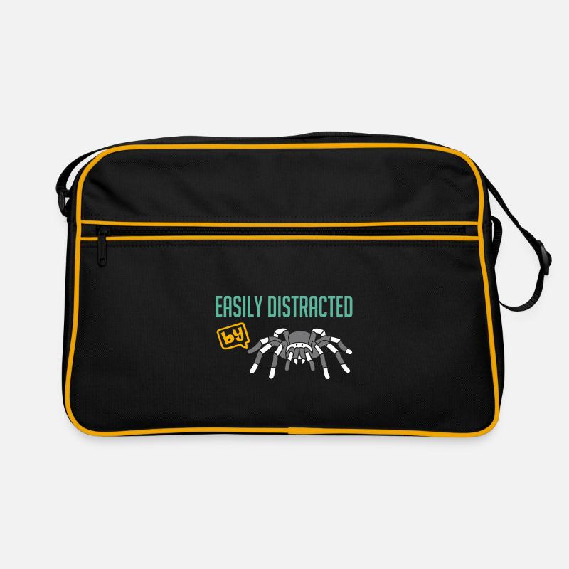 Fou de tarentules drôle d’araignée disant Sac Retro
