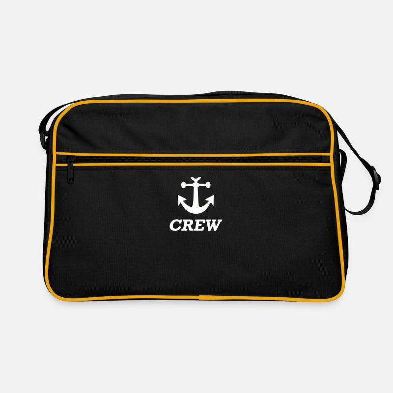 équipage avec ancre - navigation maritime croisière (W) Sac Retro