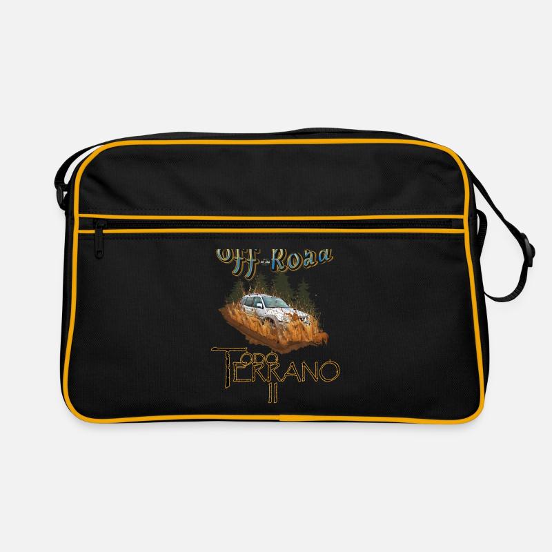 Terrano II Durchquerung von Schlamm Retro Tasche