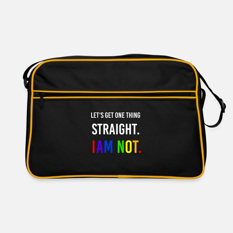 Gay Pride Rights Csd Pride Statement lgbt gift Retro Bag