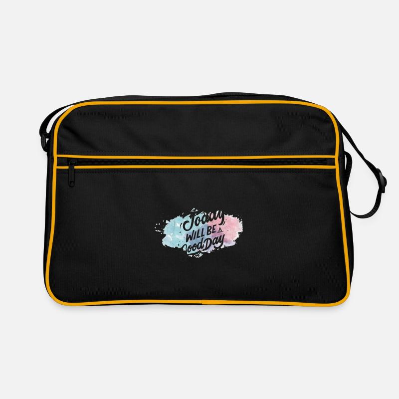 Today will be a good day Retro Bag