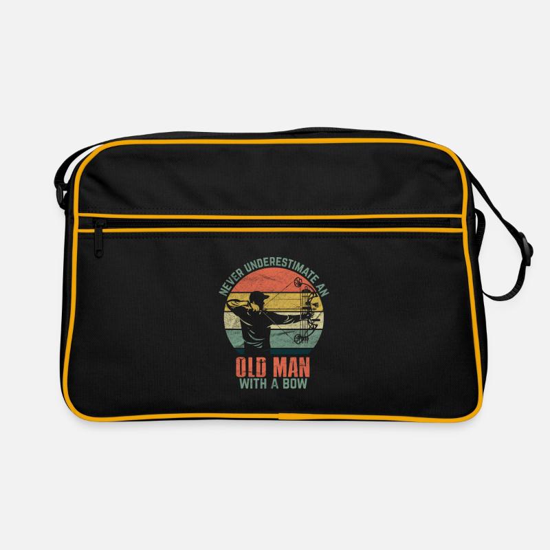 Pfeil und Bogen Retro Tasche
