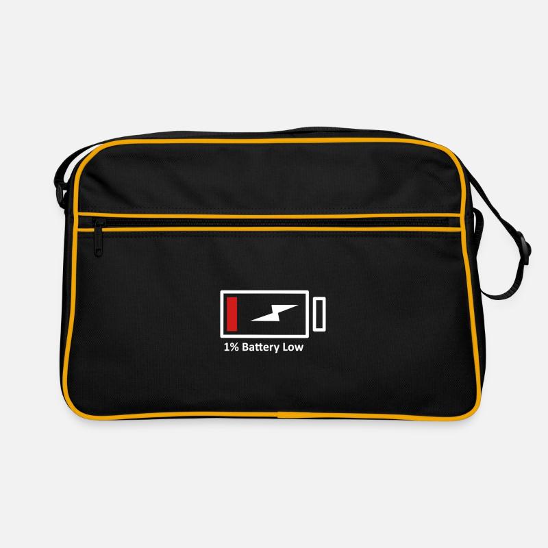 Low Battery Retro Bag
