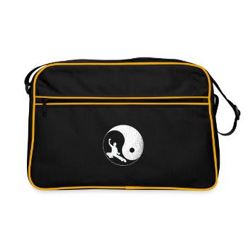 Tai Chi balance - Retro Bag - black/gold - Front