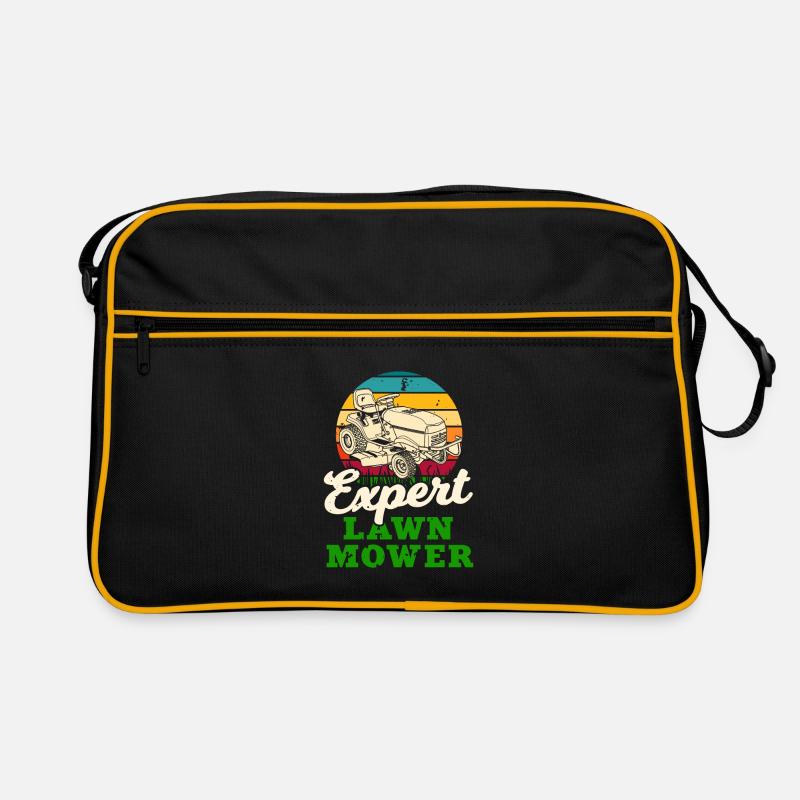 Expert Lawn Mower - Retro Bag - black/gold