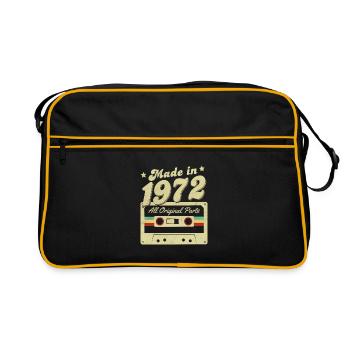 Fabriqué en 1972 - Sac Retro - noir/or - Devant