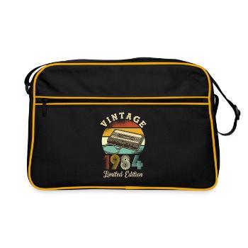 Vintage 1984 - Sac Retro - noir/or - Devant
