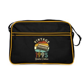 Vintage 1995 - Sac Retro - noir/or - Devant