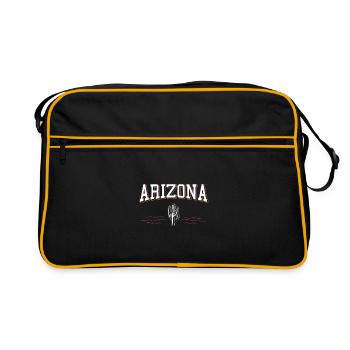 Arizona - Retro Bag - black/gold - Front