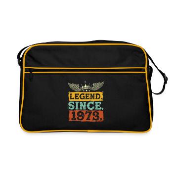 Legend Since 1973 - Sac Retro - noir/or - Devant