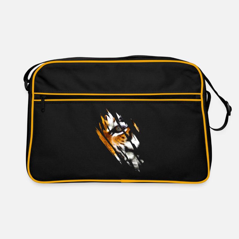 Yeux de tigre Sac Retro