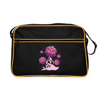 Dés Fantaisie - Sac Retro - noir/or - Devant