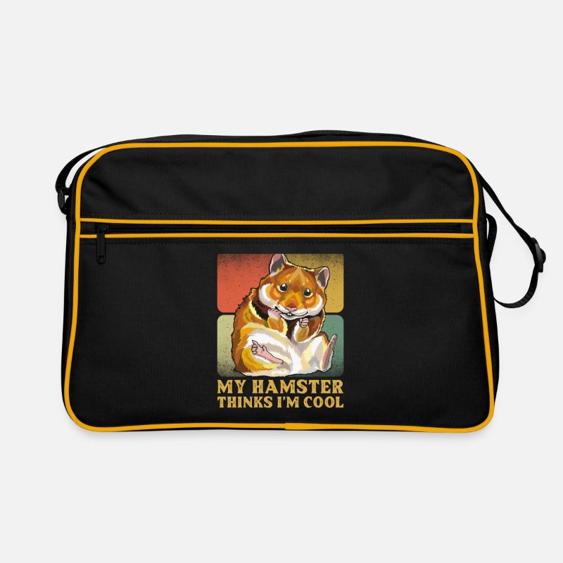 Mon hamster pense que je suis un père hamster cool Sac Retro