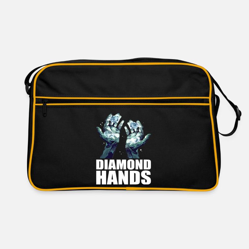 Commerce de mains de diamants Sac Retro