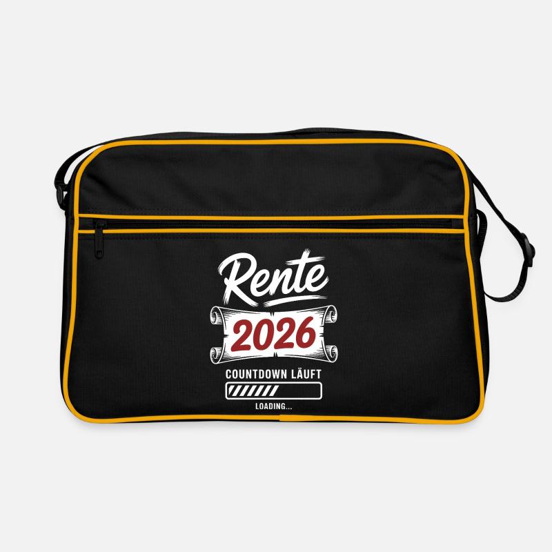 Rente2026 Countdown Retro Tasche