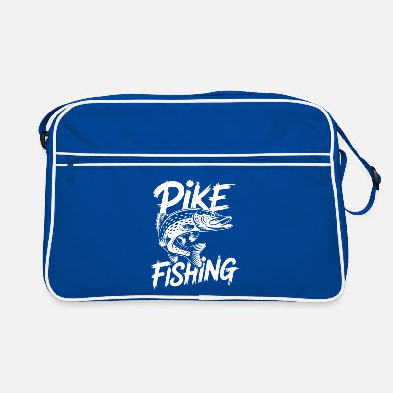 Springender Hecht Retro Tasche