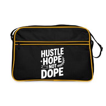 Hustle Hope - Sac Retro - noir/or - Devant