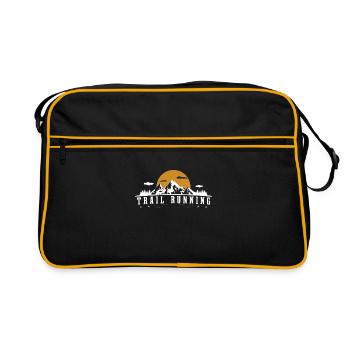 TrailRunning Trail Running Trailrunner Course en montagne - Sac Retro - noir/or - Devant