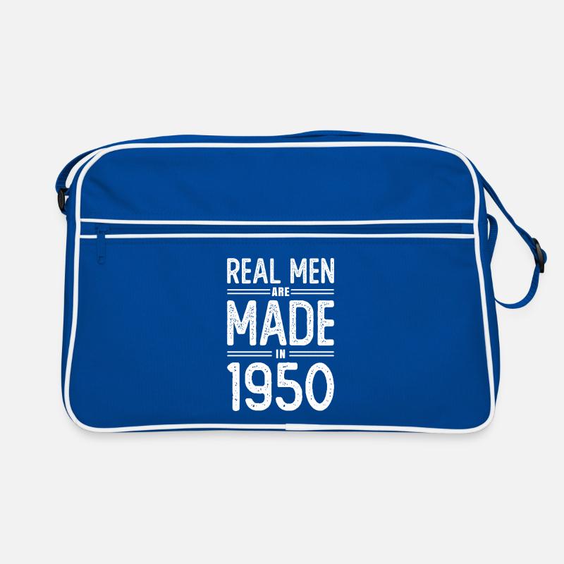 Geburtstag Echte Männer sind 1950 geboren Retro Tasche