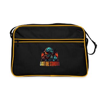 Last on the map FPS Gaming Multiplayer Gamer - Retro Bag - black/gold - Front