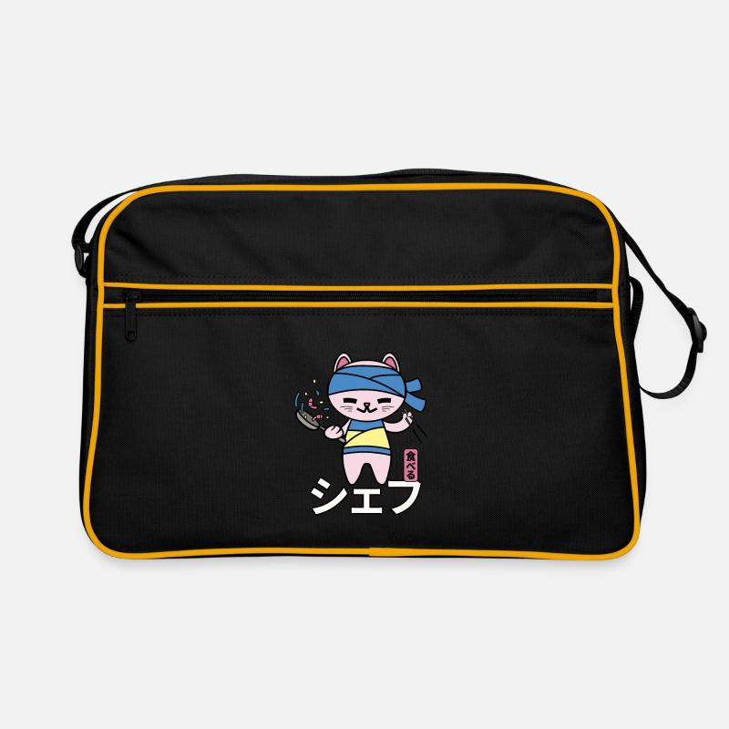 Kawaii Chef Cat Japan Retro Bag