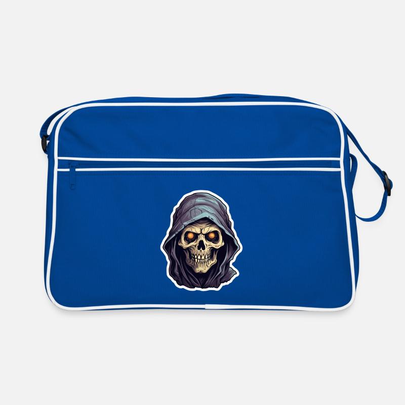 Crâne de mort Halloween Sac Retro