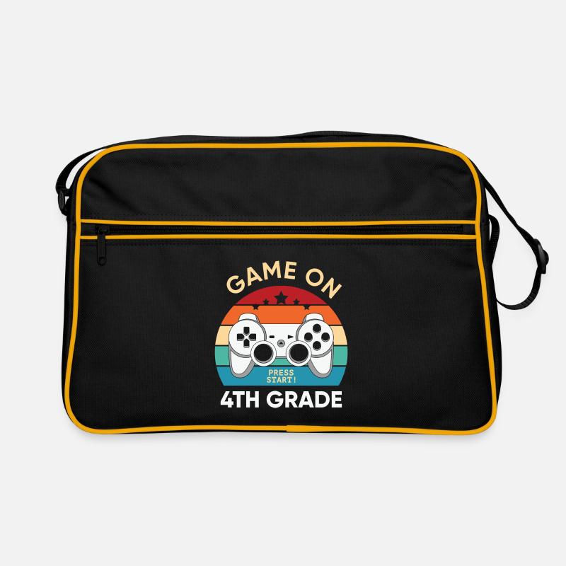 4ème classe Game on Press start ! pour les élèves Sac Retro