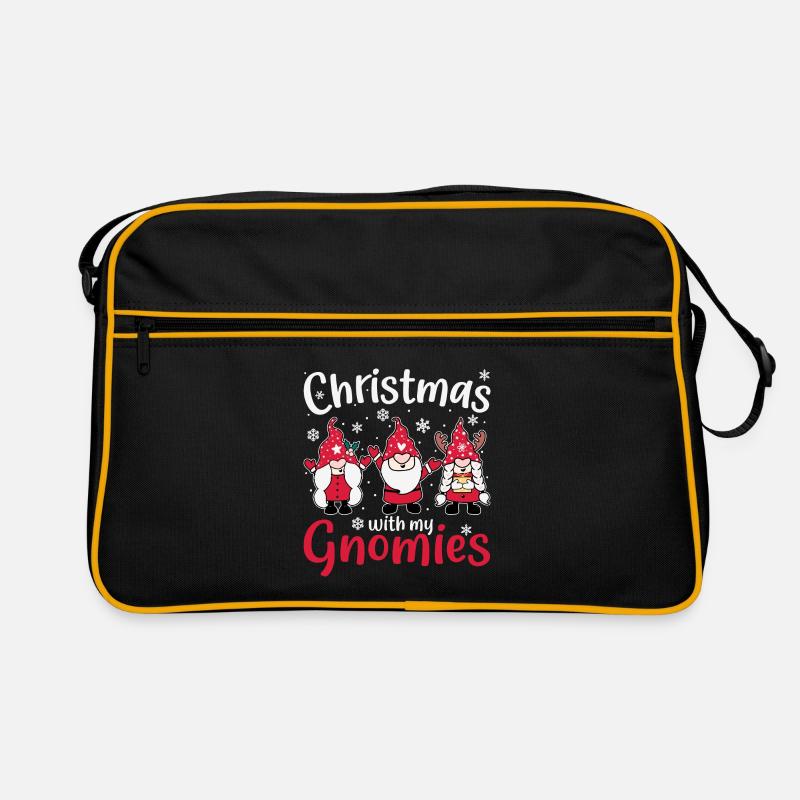 Noël avec mes nains Joyeux Noël Sac Retro