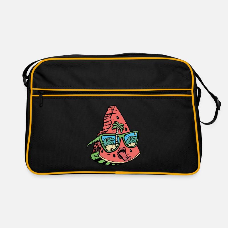 Pastèque - Été - Fruits effrontés Sac Retro
