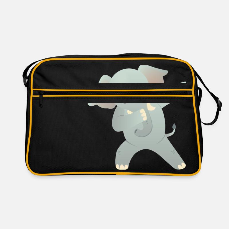 Elephant Dab Dance - Cool Gift Retro Tasche