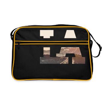 LA - Retro Bag - black/gold - Front