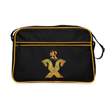 Horse gable E 95 R - Retro Bag - black/gold - Front