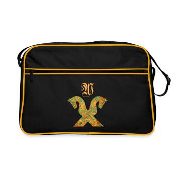 Horse gable E 95 W - Retro Bag - black/gold - Front
