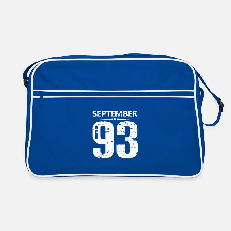 September 1993 Jersey number Retro Bag