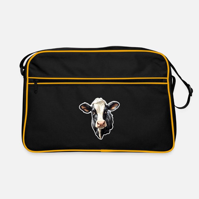 Tête de vache Sac Retro