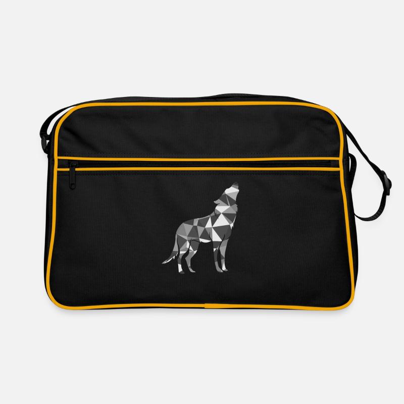 Polygon Wolf Retro Bag