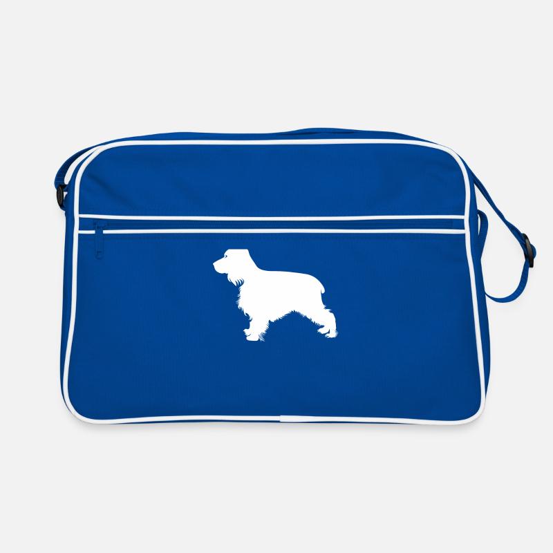 Englischer Cocker Spaniel Retro Tasche
