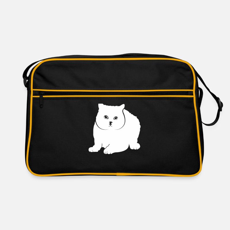 Cheveux courts britanniques Sac Retro