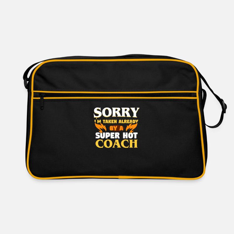 Bereits vergeben an einen Trainer Retro Tasche