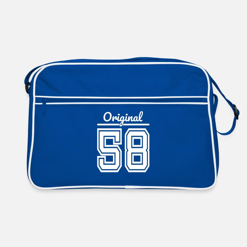 1958 Année de naissance, année de naissance / 58e anniversaire, âge Sac Retro