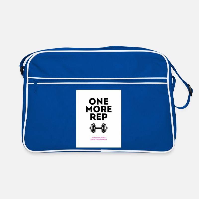Gym Motivation Une conception de représentation de plus Sac Retro