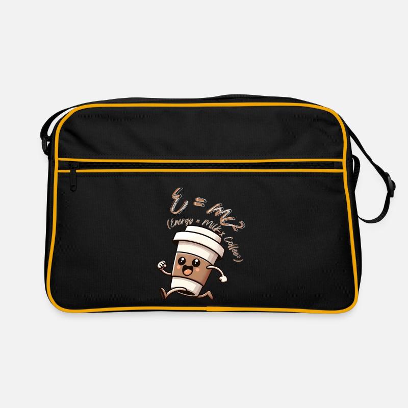 E-mc2 - Retro Bag - black/gold