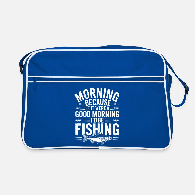 Devise de pêche matinale Sac Retro
