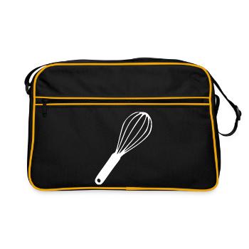 Whisk Cook Gift - Retro Bag - black/gold - Front