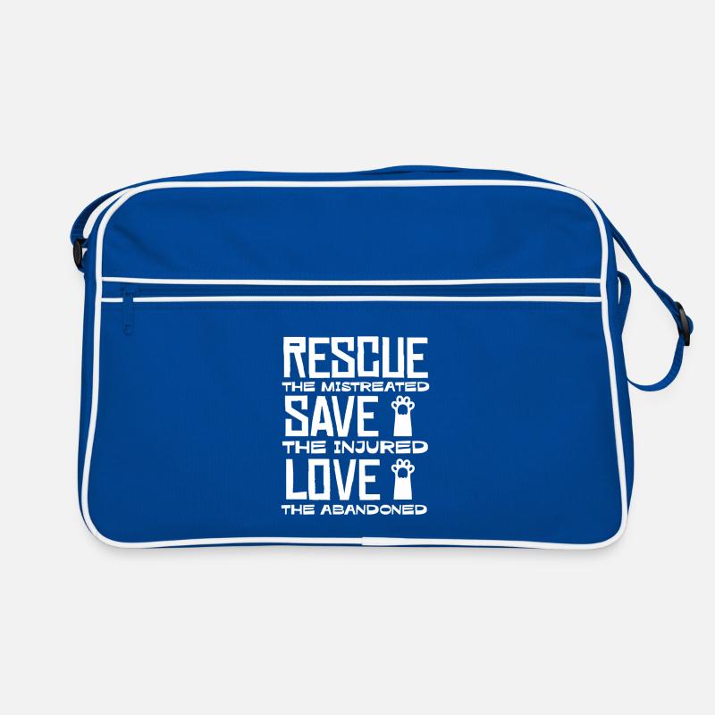 Sauver les maltraités, aider les blessés Sac Retro