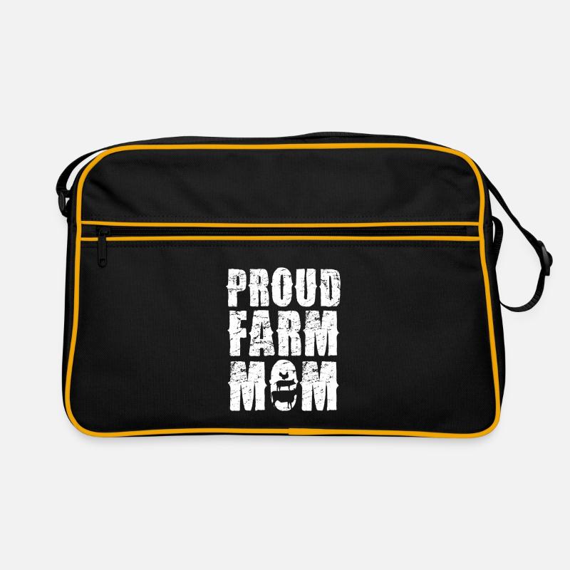 Déclaration de Proud Farm Mama Sac Retro