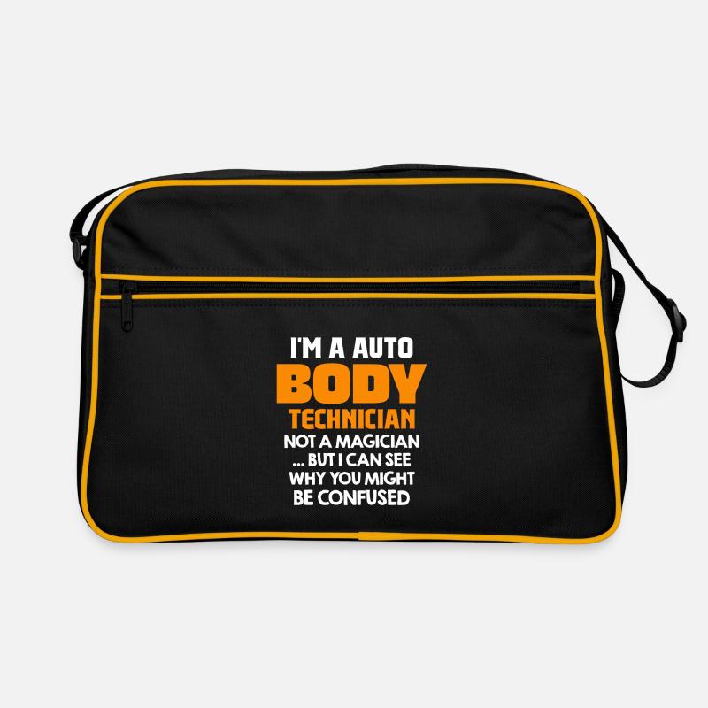 Ich Bin Ein Karosserietechniker, Kein Zauberer Retro Tasche